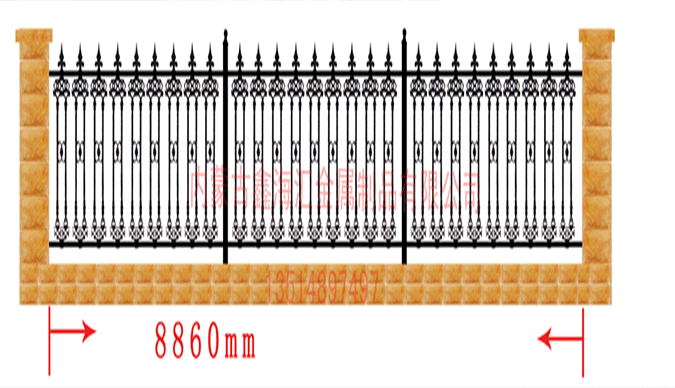 內(nèi)蒙鐵藝欄桿